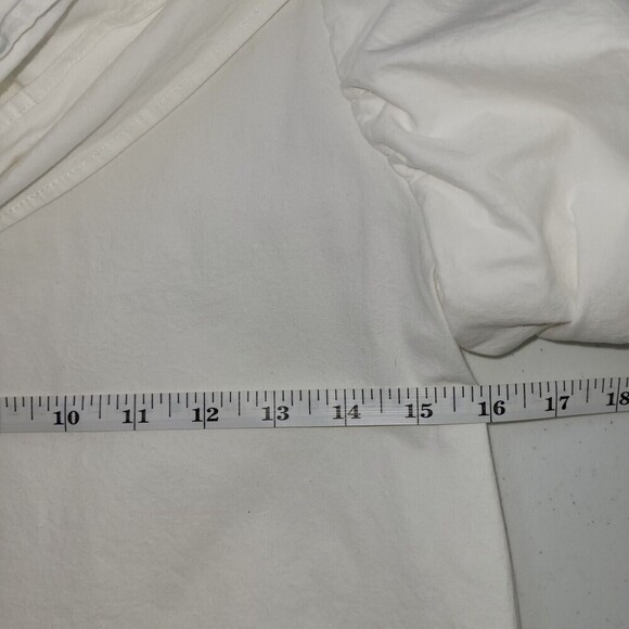 Auqa One Shoulder White Ruffle Top Size XS - Picture 6 of 7